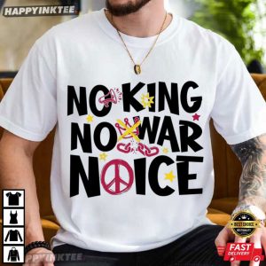 No Kings No Masters No ICE No War Political Resistance T Shirt (1)