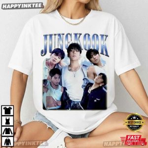 Jungkook Calvin Klein Vintage 90s Music Bootleg T Shirt (2)