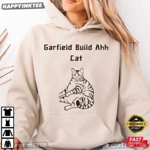 Garfield Build Ahh Cat Relaxed Tabby T Shirt (4)