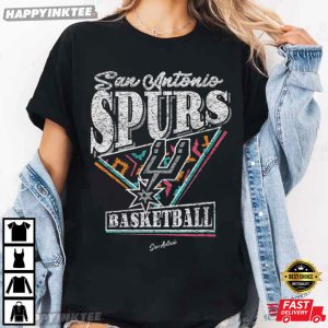 San Antonio Spurs Basketball Team Pride Retro T Shirt (4)