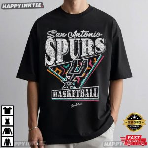 San Antonio Spurs Basketball Team Pride Retro T Shirt (2)