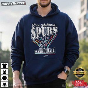 San Antonio Spurs Basketball Team Pride Retro T Shirt (3)