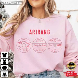 BTS Arirang Concert Kpop Music T Shirt (1)
