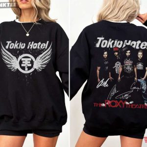 Tokio Hotel Tour 2026 The Roxy Theatre Alternative Pop Rock Fan T Shirt (1)