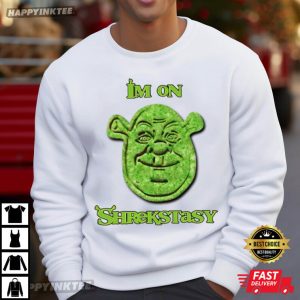 I'm On Shrekstasy Funny Shrek T Shirt (1)
