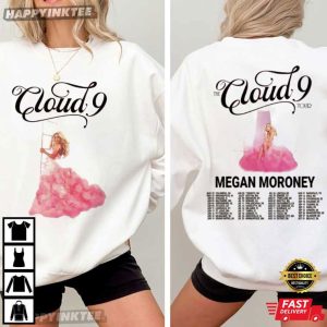 Megan Moroney Cloud 9 Tour 2026 Country Music T Shirt (4)