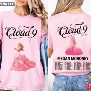 Megan Moroney Cloud 9 Tour 2026 Country Music T Shirt (1)