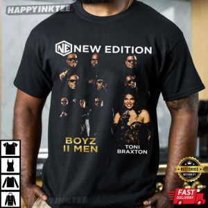 New Edition Way Tour 2026 Boyz II Men Toni Braxton Music T Shirt (2)