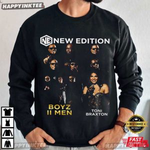 New Edition Way Tour 2026 Boyz II Men Toni Braxton Music T Shirt (3)