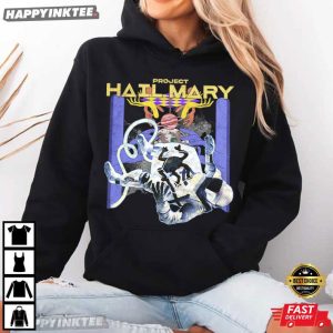 Project Hail Mary Space Adventure Retro Astronaut Sci Fi T Shirt (1)