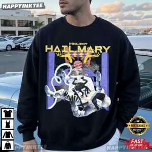 Project Hail Mary Space Adventure Retro Astronaut Sci Fi T Shirt (3)