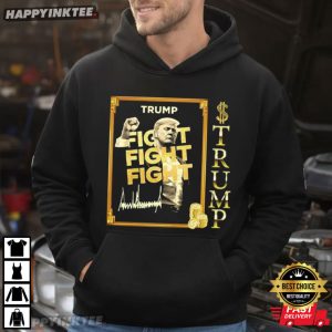 Donald Trump Fight Fight Fight Meme Coin T Shirt (4)
