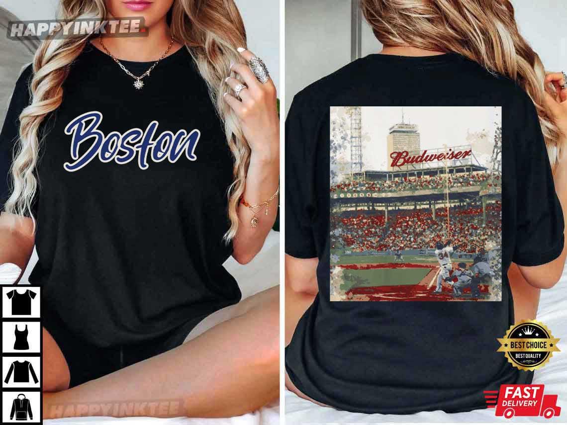 Boston Red Sox Fenway Park Baseball Stadium T-Shirt Boston Red Sox Fenway Park Baseball Stadium T-Shirt