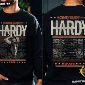 Hardy Country Country Tour 2026 Gifts For Fans T Shirt (4)