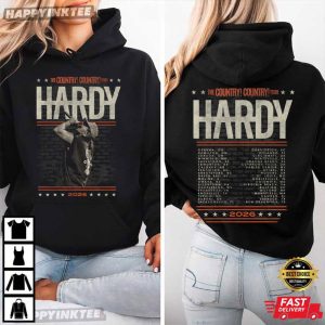 Hardy Country Country Tour 2026 Gifts For Fans T Shirt (1)