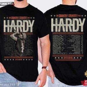 Hardy Country Country Tour 2026 Gifts For Fans T Shirt (2)