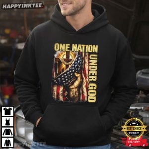 One Nation Under God 250 Years Of Blessings Cross Christian Patriotic T Shirt (1)
