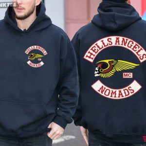 Hells Angels Nomads Motorcycle Club T Shirt (4)