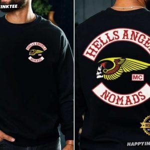 Hells Angels Nomads Motorcycle Club T Shirt (3)
