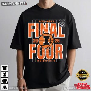 NCAA Final Four 2026 Indianapolis March Madness Illini Basketball T Shirt (2)