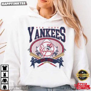 New York Yankees Vintage NY Baseball Fan Gift T Shirt (3)