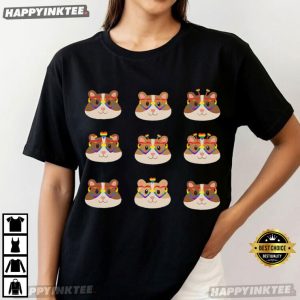 LGBT Pride Hamster Lover Funny T Shirt (2)