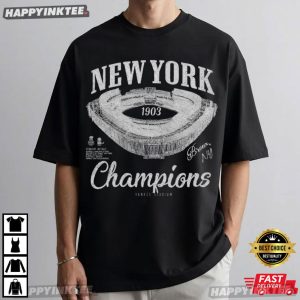 New York Yankees Vintage Stadium Champions Baseball T Shirt (2)