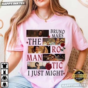 Bruno Mars The Romantic Tour I Just Might Pop Music T-Shirt