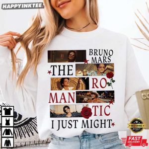 Bruno Mars The Romantic Tour I Just Might Pop Music T Shirt (1)