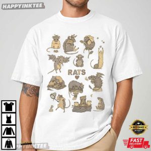 Rats Funny Animal Lover T Shirt (4)