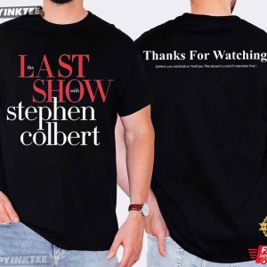 The Last Show With Stephen Colbert 2026 T Shirt (1)