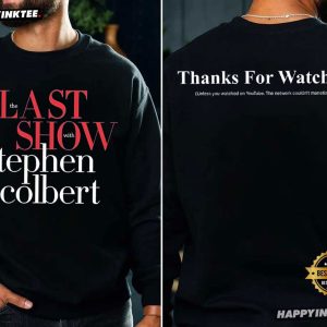 The Last Show With Stephen Colbert 2026 T Shirt (2)
