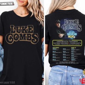Luke Combs My Kinda Saturday Night Tour 2026 Country Music T Shirt (1)