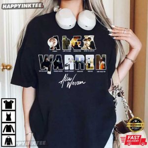 Alex Warren Tour 2026 Aesthetic Album Pop Singer Fan Gift T Shirt (4)