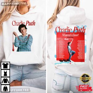 Charlie Puth Whatever’s Clever World Tour 2026 Music T Shirt (2)