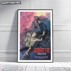 Resident Evil 9 Requiem Horror Game Poster (3)