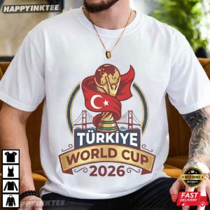 Turkey World Cup 2026 Soccer Trophy T Shirt (4)
