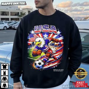 USA World Cup 2026 Patriotic Soccer T Shirt (1)