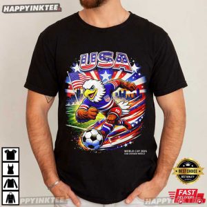 USA World Cup 2026 Patriotic Soccer T-Shirt
