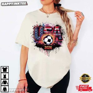 USA Soccer World Cup 2026 United States Football Fan T Shirt (4)