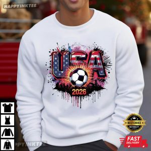 USA Soccer World Cup 2026 United States Football Fan T Shirt (3)