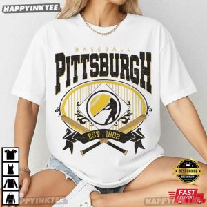 Pittsburgh Pirates Vintage Baseball Fan Gift T Shirt (1)