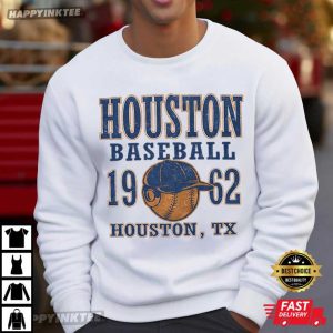 Houston Baseball Vintage Graphic T Shirt (2)