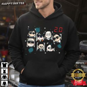 BTS Arirang 2.0 Cute Chibi Fanart K Pop Music T Shirt (3)