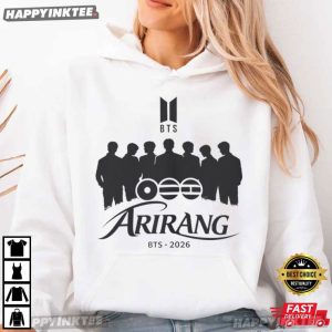 BTS World Tour 2026 Arirang K pop Music T Shirt (1)
