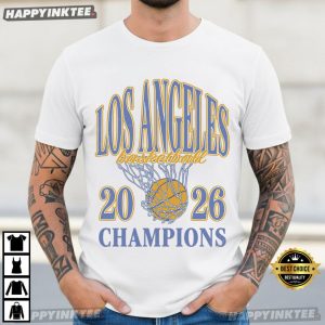 Los Angeles 2026 Champions Basketball Swish T-Shirt
