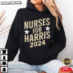 Nurses For Kamala Harris 2024 Political T Shirt (4)