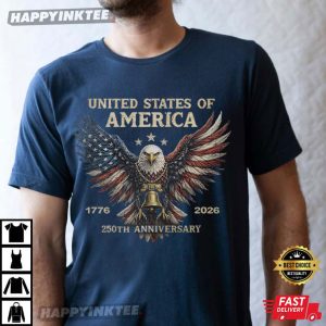 United States Of America 250th Anniversary Independence Day T Shirt (3)
