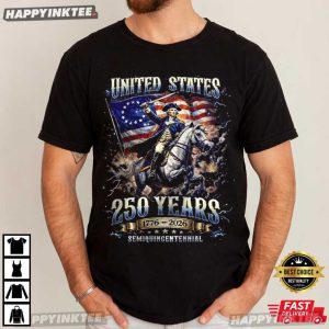 United States 250 Years Semiquincentennial 1776 2026 Patriots T Shirt (2)