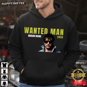 Benson Boone Wanted Man 2026 Music Lover T Shirt (3)